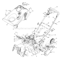 Page C Diagram and Parts List for 31AE285-401 2004 Yard Man Snow Blower
